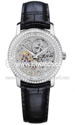 Vacheron Constantin 33558/000G-9394 Ladies Hand Wind 18Kt White Gold
