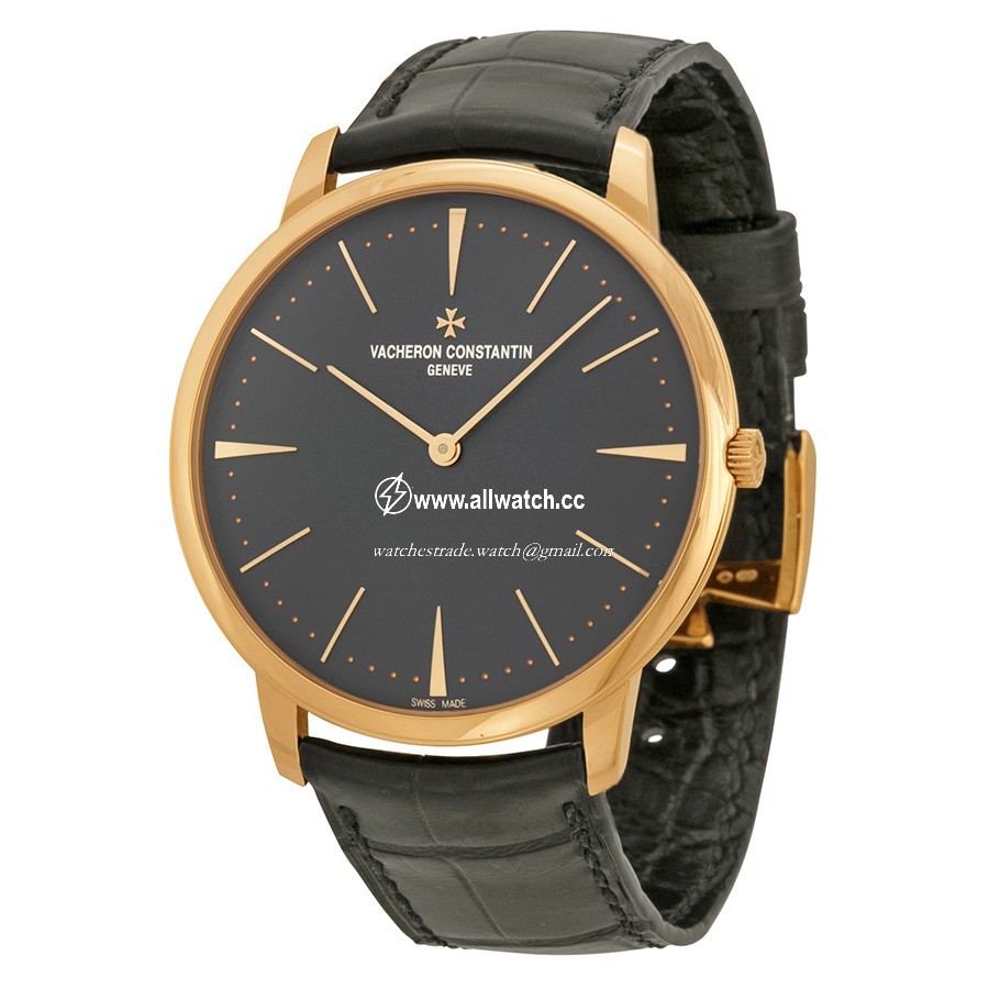 Vacheron Constantin 81180/000R-9162 Mens Hand Wind 18k 5N Pink Gold
