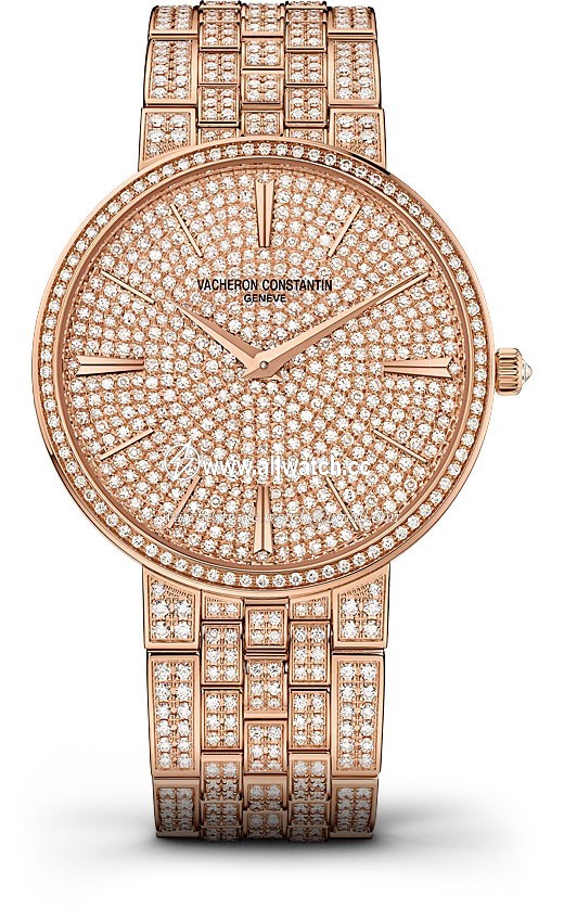 Vacheron Constantin 81575/V02R-9275 Mens Hand Wind 18 Carat Pink Gold