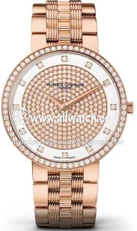 Vacheron Constantin 81576/V01R-9695 Mens Hand Wind 18 Carat Pink Gold