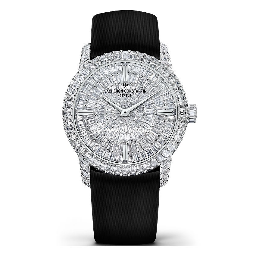 Vacheron Constantin 81760/000G-9862 Ladies Hand Wind 18kt White Gold Set with Diamonds