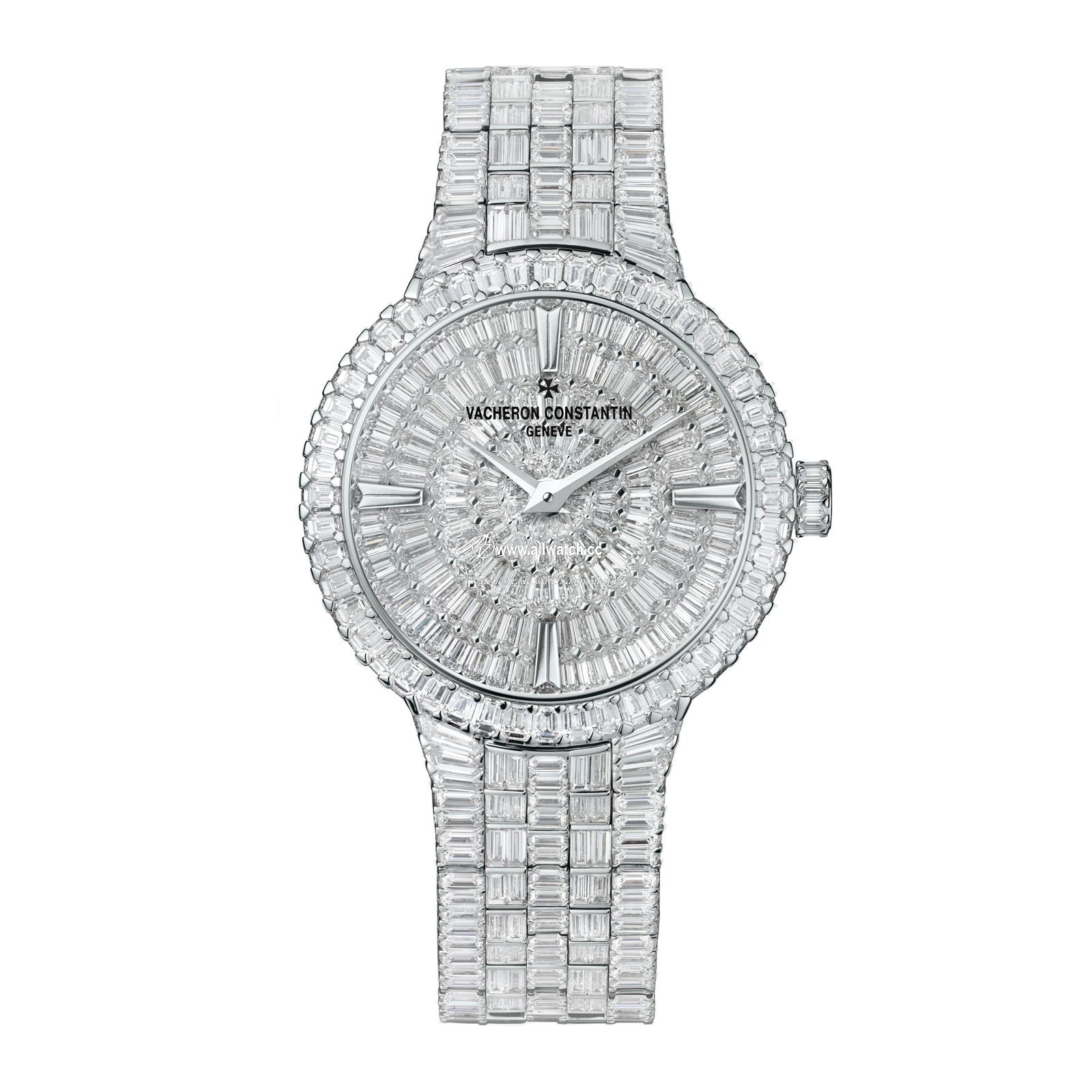 Vacheron Constantin 81761/QB1G-9862 Ladies Hand Wind 18 Carat White Gold