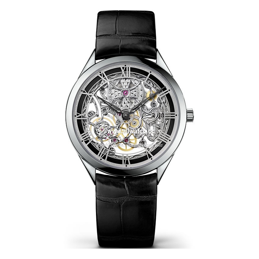 Vacheron Constantin 82020/000G-9924 Mens Hand Wind 18kt White Gold