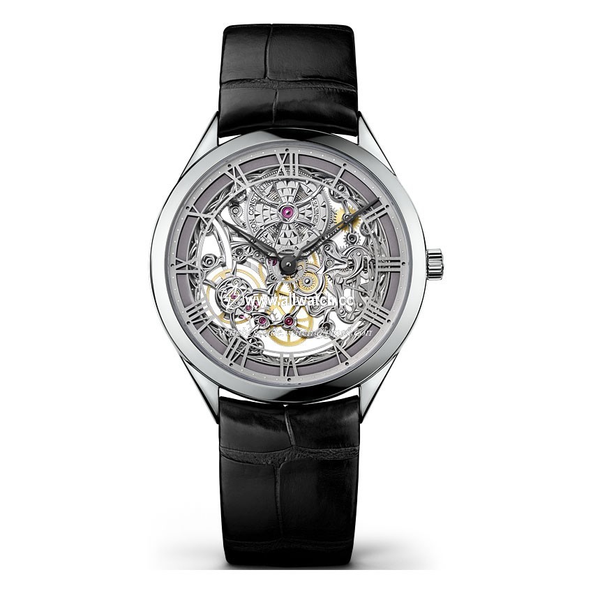 Vacheron Constantin 82020/000G-9926 Mens Hand Wind 18kt White Gold