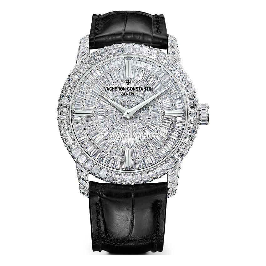 Vacheron Constantin 82760/000G-9852 Mens Hand Wind 18kt White Gold