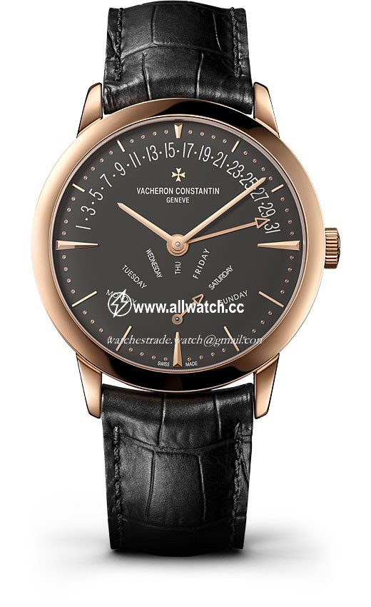 Vacheron Constantin 86020/000R-9940 Mens Automatic 18 Carat Pink Gold