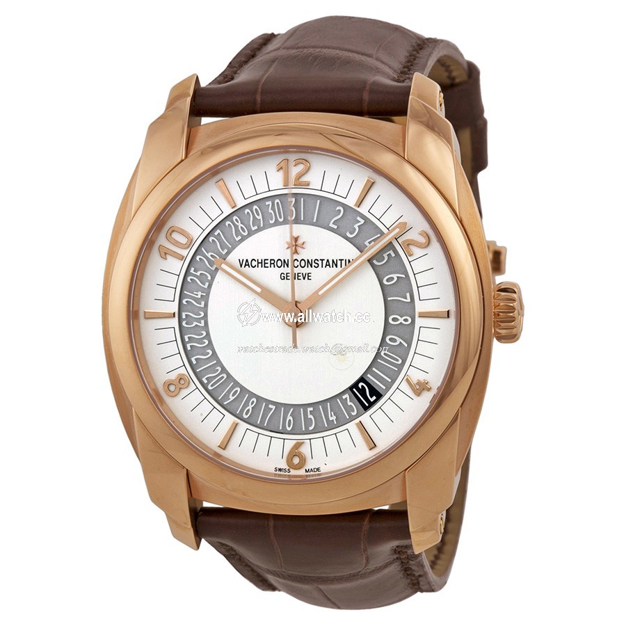 Vacheron Constantin 86050/000R-I0P29 Quai de I Ile Mens Automatic 18kt Rose Gold