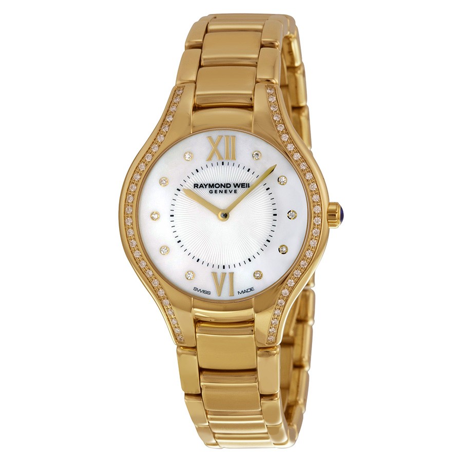 Raymond Weil 5132-PS-00985 Ladies Quartz Yellow Gold-plated Stainless Steel