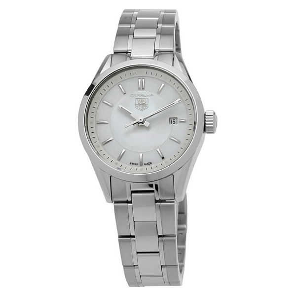 Tag Heuer WV1415.BA0793 Carrera Ladies Quartz Stainless Steel
