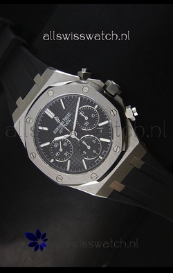 Audemars Piguet Royal Oak Chronograph in Stainless Steel Case Black Dial