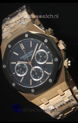 Audemars Piguet Royal Oak Rose Gold in Blue Ceramic Dial - 1:1 Mirror