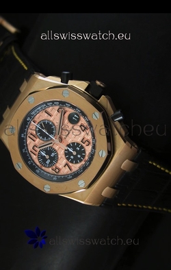 Audemars Piguet Royal Oak Offshore THEMES Pink Gold Casing 