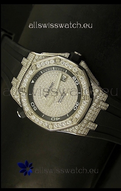 Audemars Piguet Royal Oak Offshore Diver - Iced out Edition