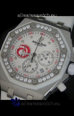 Audemars Piguet Royal Oak Offshore Lady Alinghi in White Dial