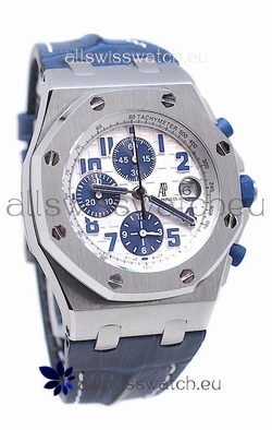 Audemars Piguet Royal Oak Offshore Navy Edition in White Dial