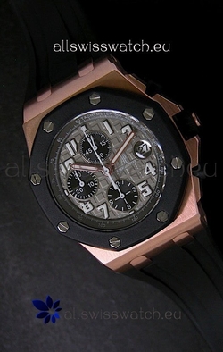 Audemars Piguet Royal Oak Offshore in Grey Safari Dial - Secs hand 12 O clock