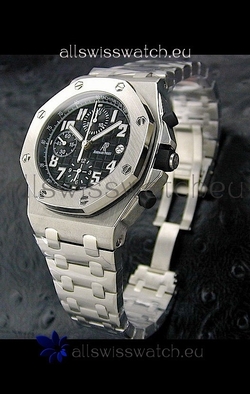 Audemars Piguet Royal Oak in Black Safari Dial - Secs hand 9 O Clock