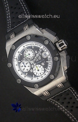 Audemars Piguet Royal Oak Offshore Rubens Barrichello Titanium - Secs hand 12 O Clock
