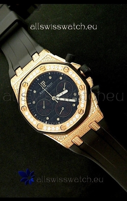 Audemars Piguet Royal Oak Ladies Alinghi Limited Edition in Yellow Gold