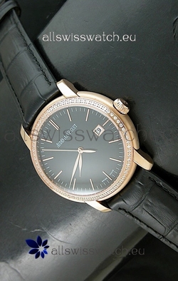 Audemars Piguet Jules Classic Automatic Rose Gold in Black Dial