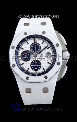 Audemars Piguet Royal Oak Offshore White Ceramic - Ultimate 1:1 3126 Movement
