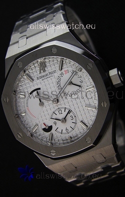 Audemars Piguet Royal Oak Dual Timein White Dial