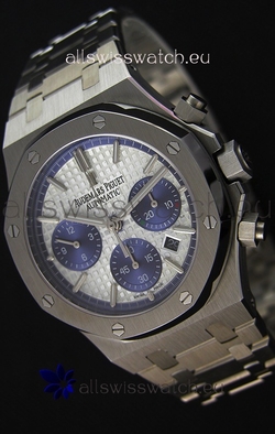 Audemars Piguet Royal Oak Chronograph White Dial Steel Strap