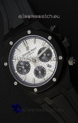 Audemars Piguet Royal Oak Chronograph Silver Toned Dial Black Subdials