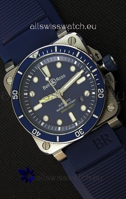 Bell & Ross BR03-92 Diver Blue1:1 Mirror