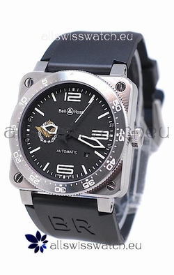 Bell and Ross BR 03 Type Aviation Brushed Steel Automatic