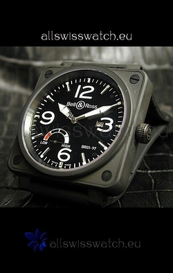 Bell and Ross BR013 97 Power Reservein Black dial