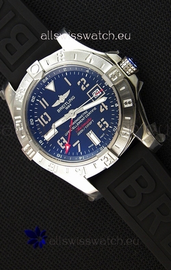 Breitling Avenger II GMTin Black Dial 1:1 Mirror Version