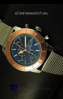 Breitling Super Ocean Blue Dial Chronograph