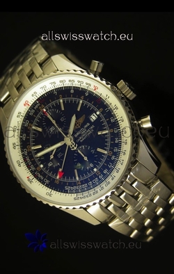 Breitling Navitimer World GMT - 1:1 Mirror Ultimate Edition Black Dial