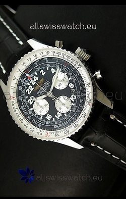 Breitling Navitimer Cosmonautein Black Dial - MIRROR