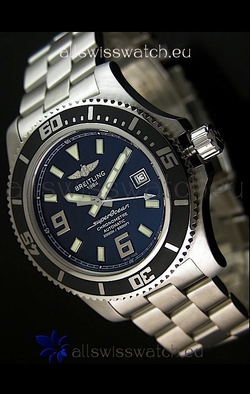 Breitling SuperOcean Abyss- 1:1 Mirror - 44MM White Markers