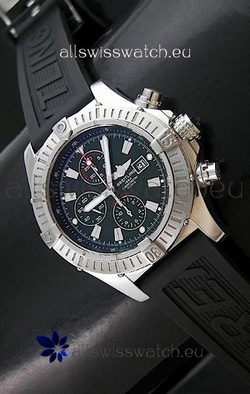 Breitling Super Avenger in Black Dial - Ultimate Mirror