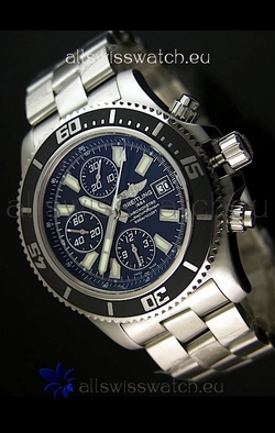 Breitling SuperOcean Abyss Chronograph - 1:1 Mirror - 44MM White Markers