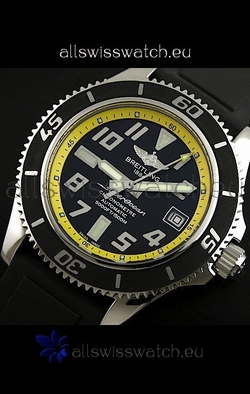 Breitling Superoceanin Black Dial - Ultimate Mirror
