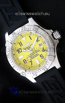 Breitling Seawolf Automatic in Yellow Dial