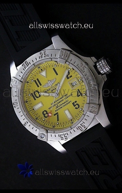 Breitling Avenger Seawolfin Yellow Dial