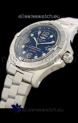 Breitling Superocean Steelfishin Blue Dial
