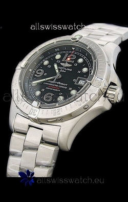 Breitling Superocean Steelfishin Black Dial
