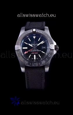Breitling Avenger II BlackSteel GMT1:1 Ultimate