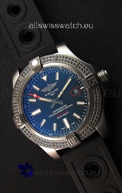 Breitling Avenger Blackbird 44 1:1 Mirror with Diamonds