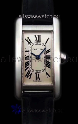 Cartier Tank Americaine Ladies Quartz 1:1 Mirror