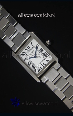 Cartier Tank Solo Quartz in Steel Strap 28MM Wide
