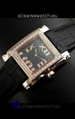 Chopard Happy Sportin Black Strap