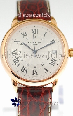Ronde De Cartier Louis Pink Gold
