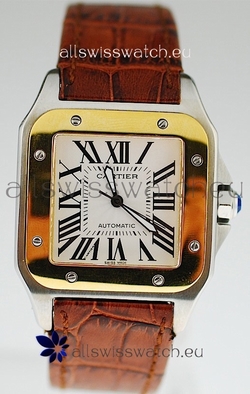 Cartier Santos 100 Two Tone